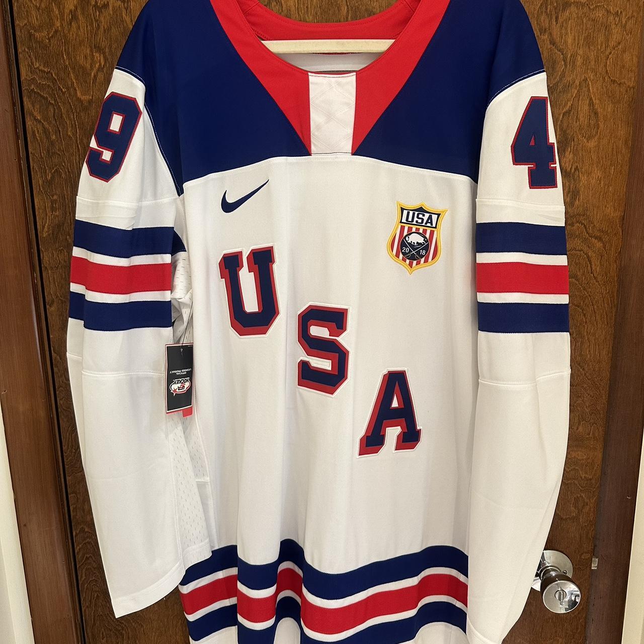 Nike Team USA discount Hockey Jersey Men's XL