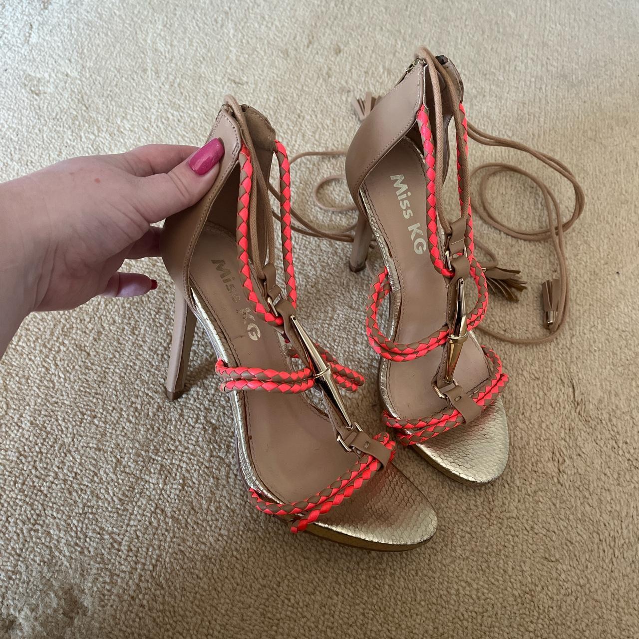 Kurt geiger hot sale nude sandals