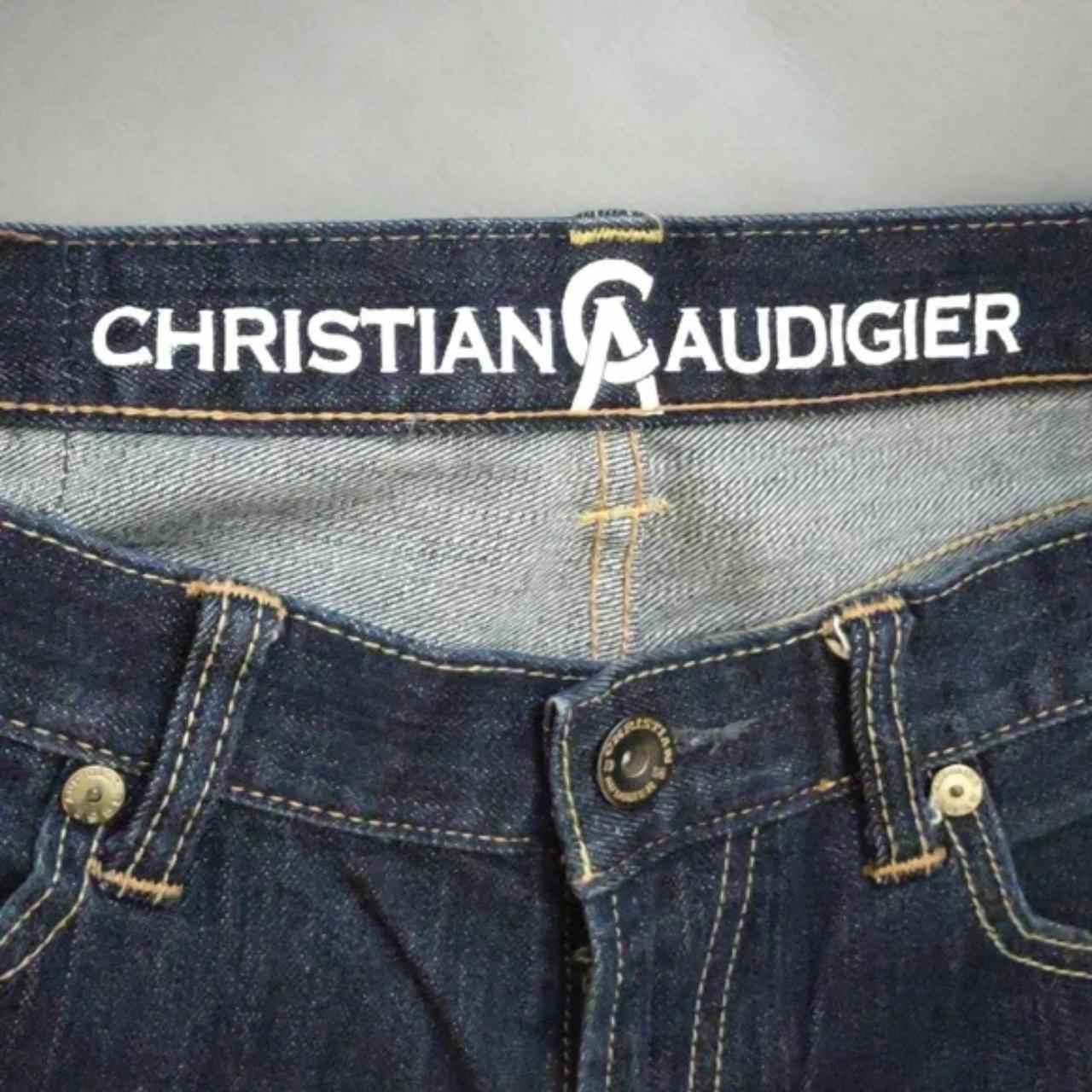 Christian Audigier factory Men's 1958 Straight Leg Jeans (34X34)