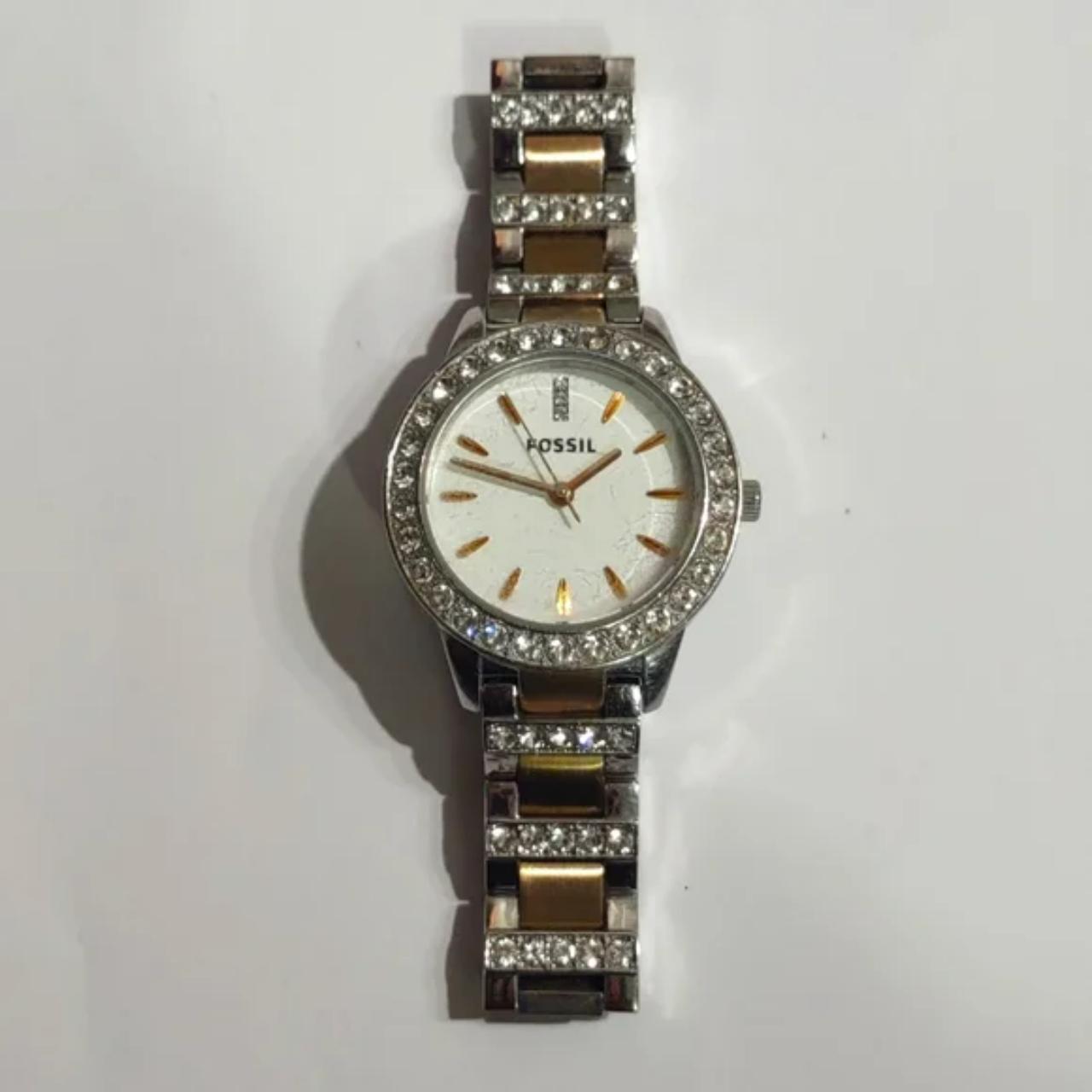 Fossil jesse 2025 watch silver