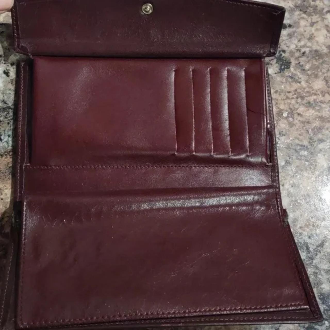 Vintage 80s Etienne Aigner Snap Wallet Pre owned Depop