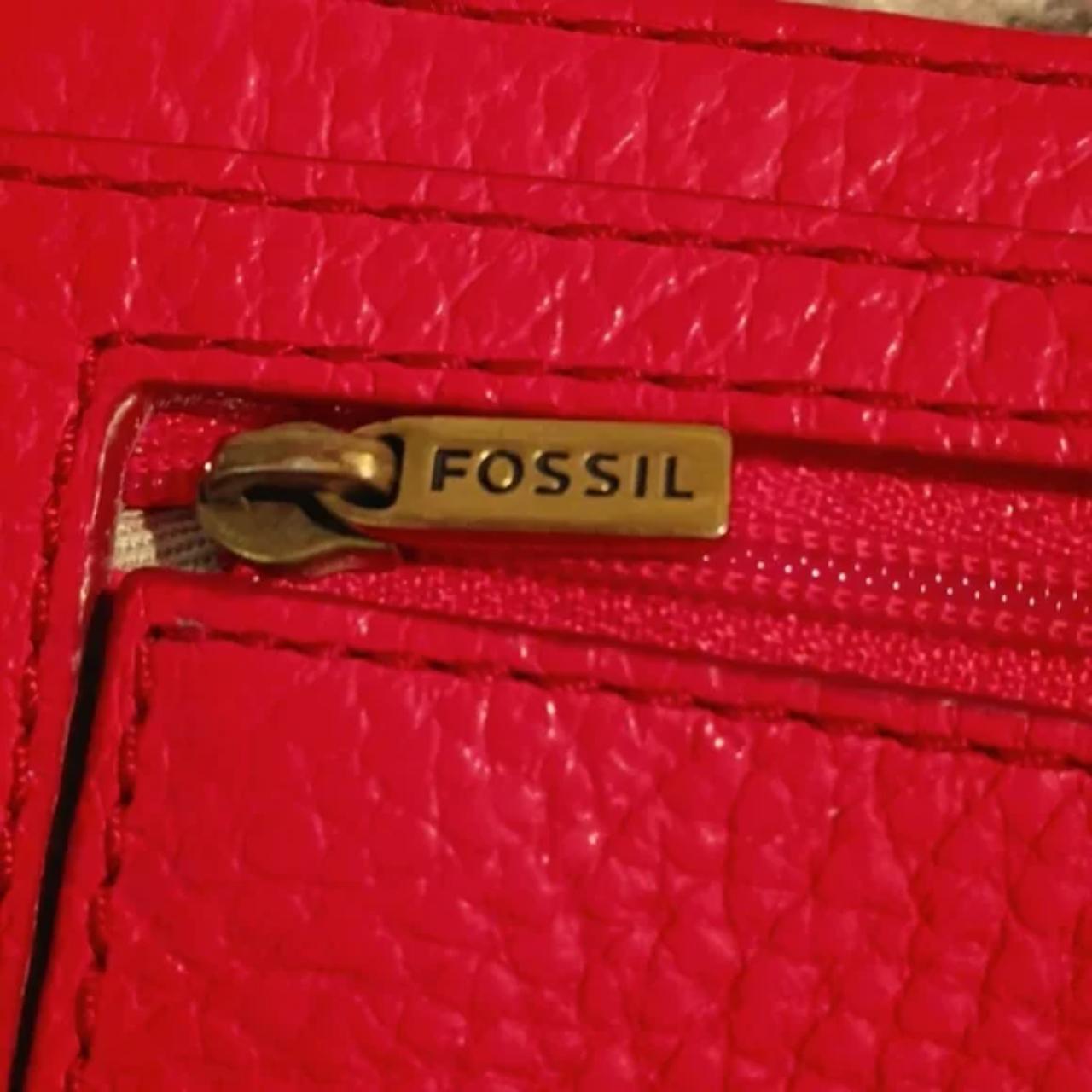 Fossil Women's Wallets - Orange – Fossil Snap Lea… - image 4