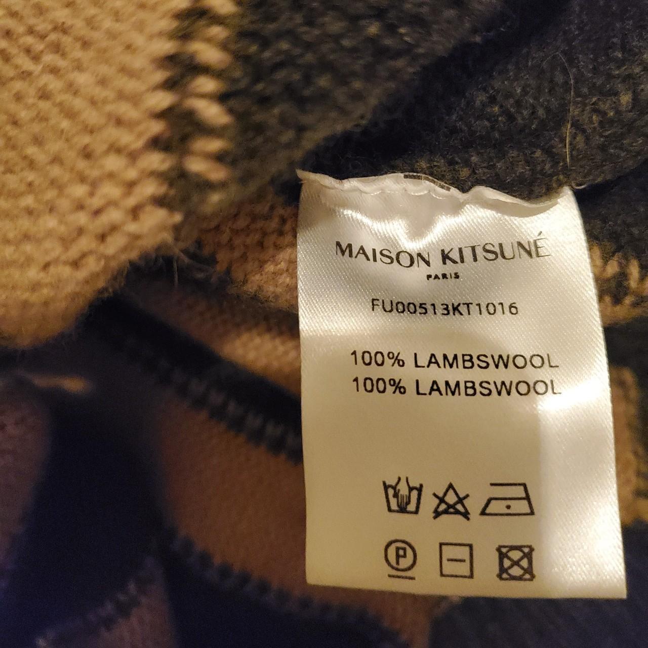 Maison Kitsuné Women's Khaki and Tan Jumper (4)
