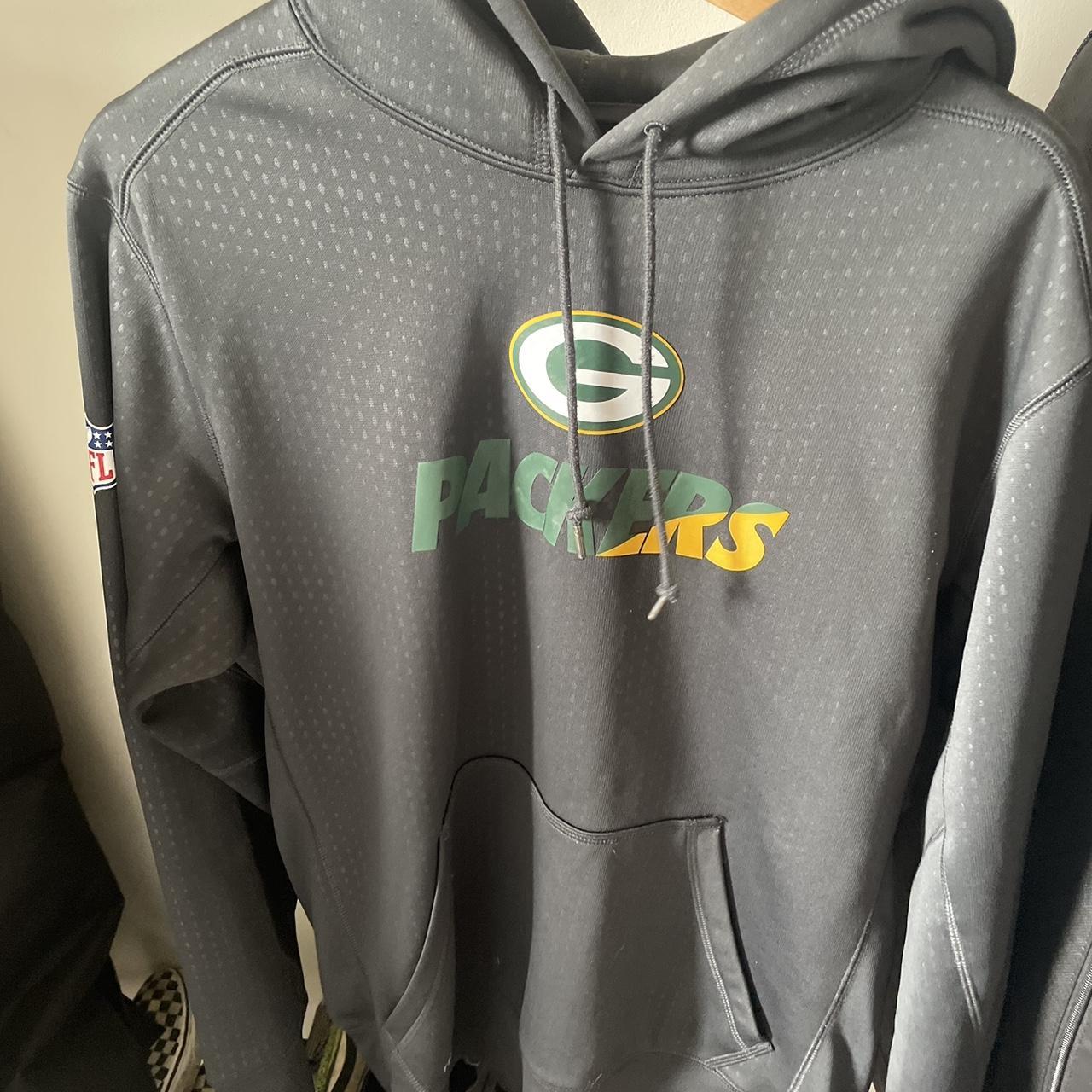 Nike Green Bay Packers NFL salute to service hoodie. - Depop