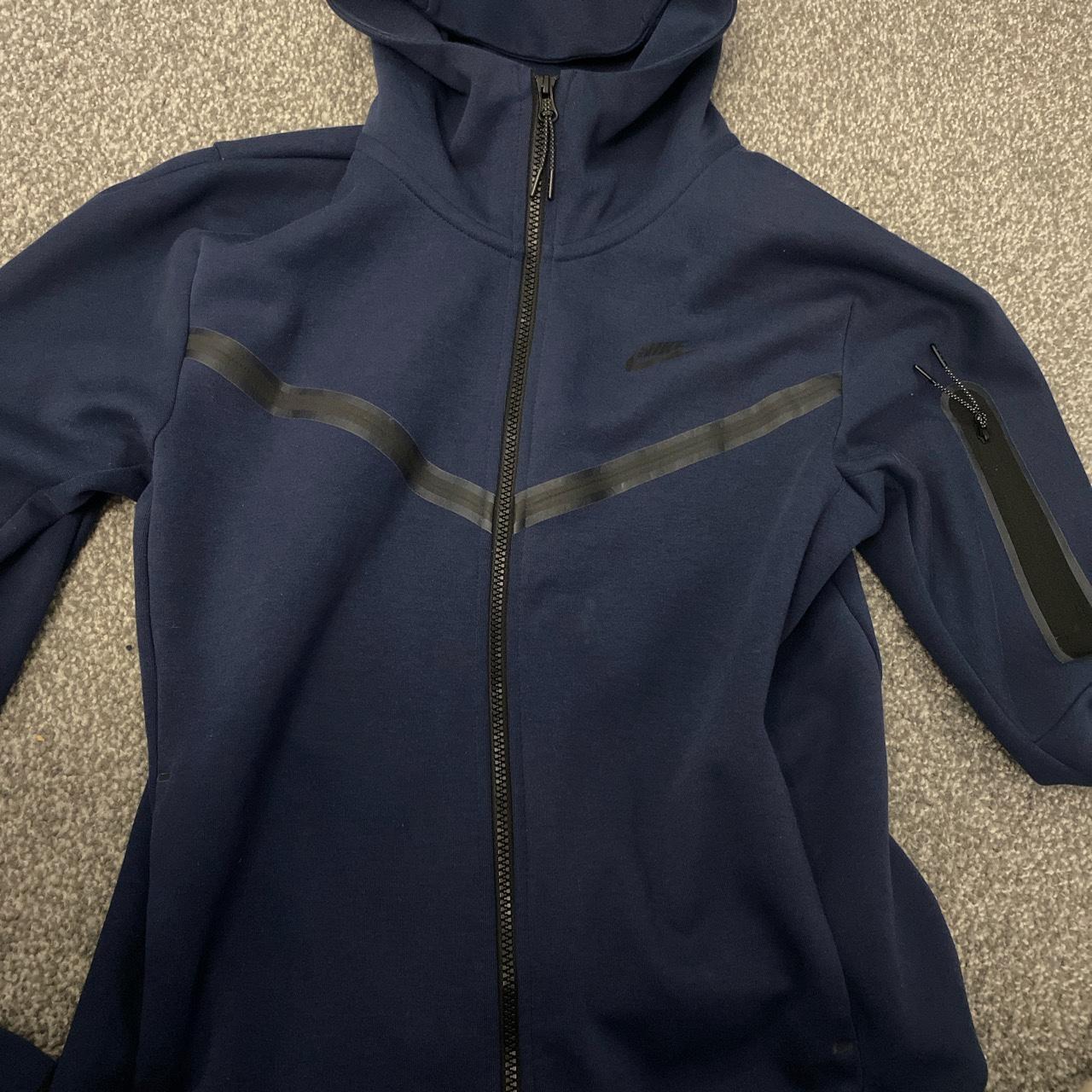 mens navy nike tech tracksuit
