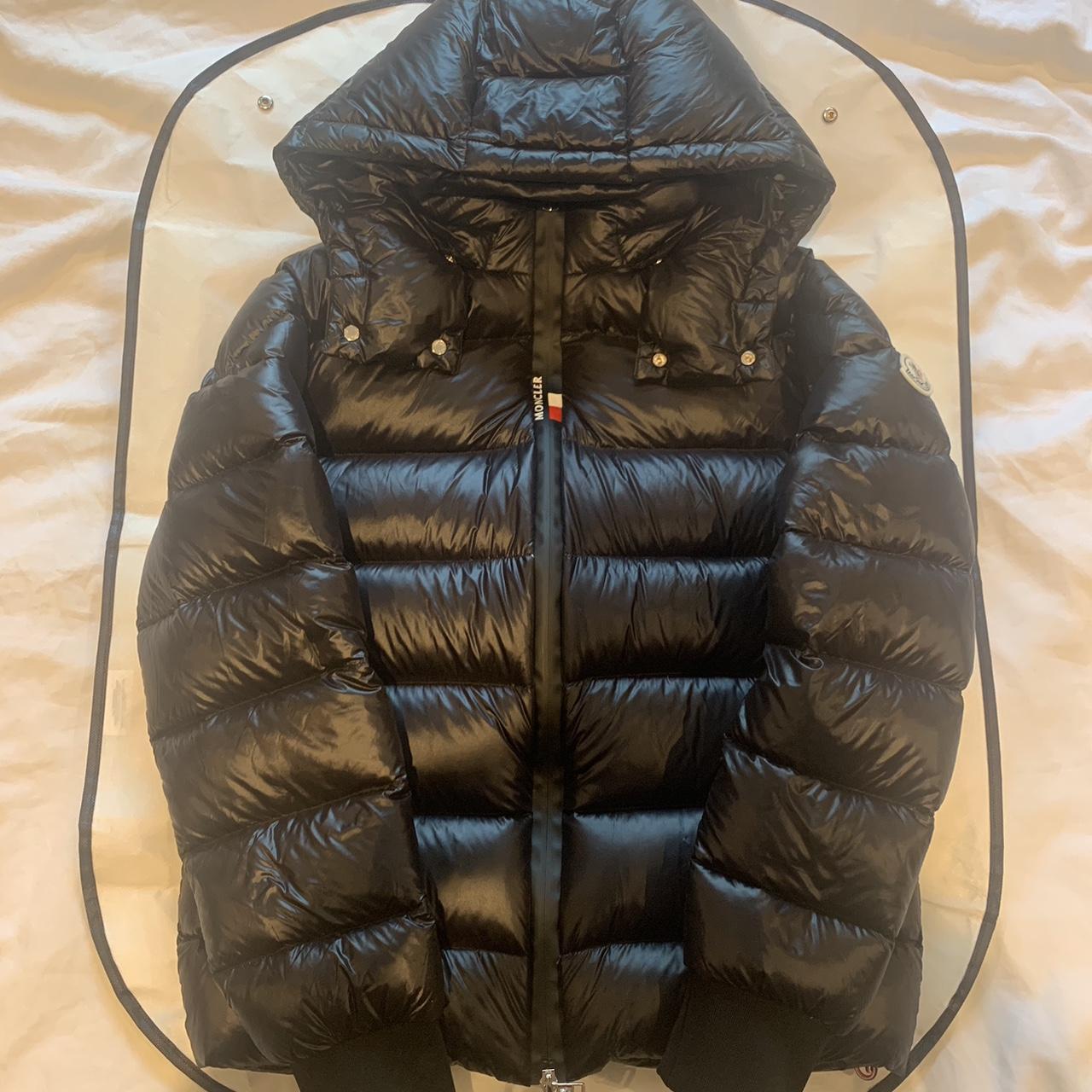 MONCLER cuvellier jacket Black Size 1 Worn but kept... Depop
