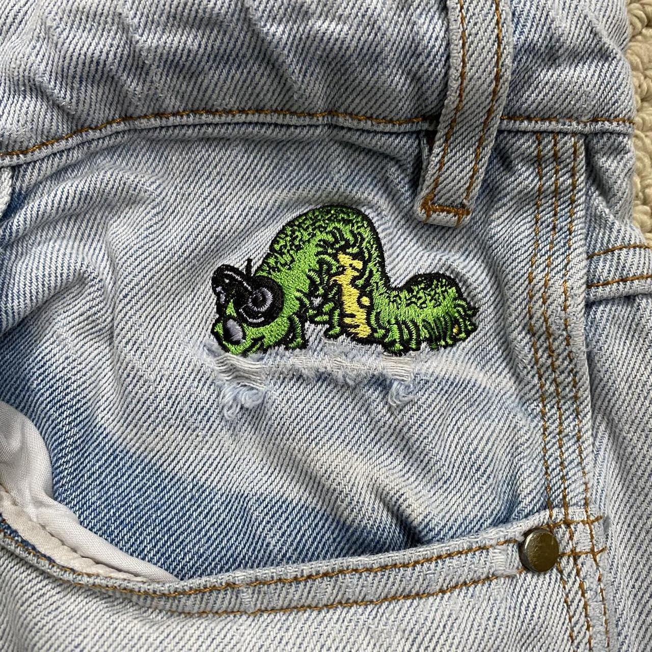 butter goods baggy jeans waist says 28 but fits more... Depop