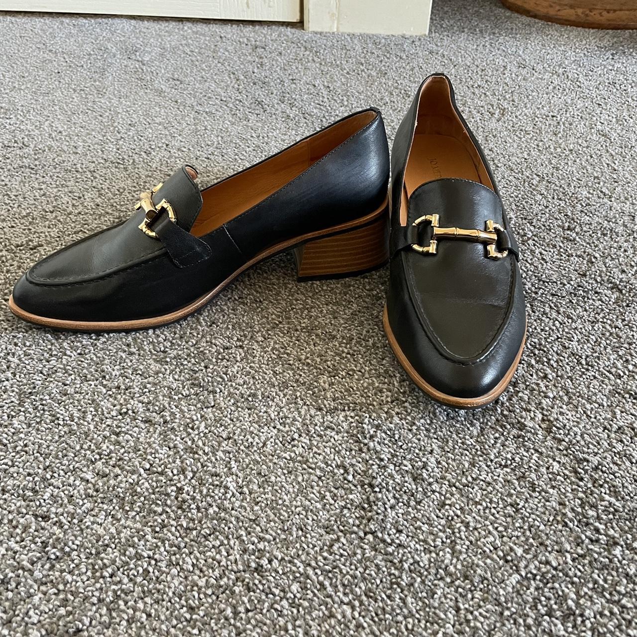 Jo Mercer Heeled loafer In great condition/only worn... - Depop