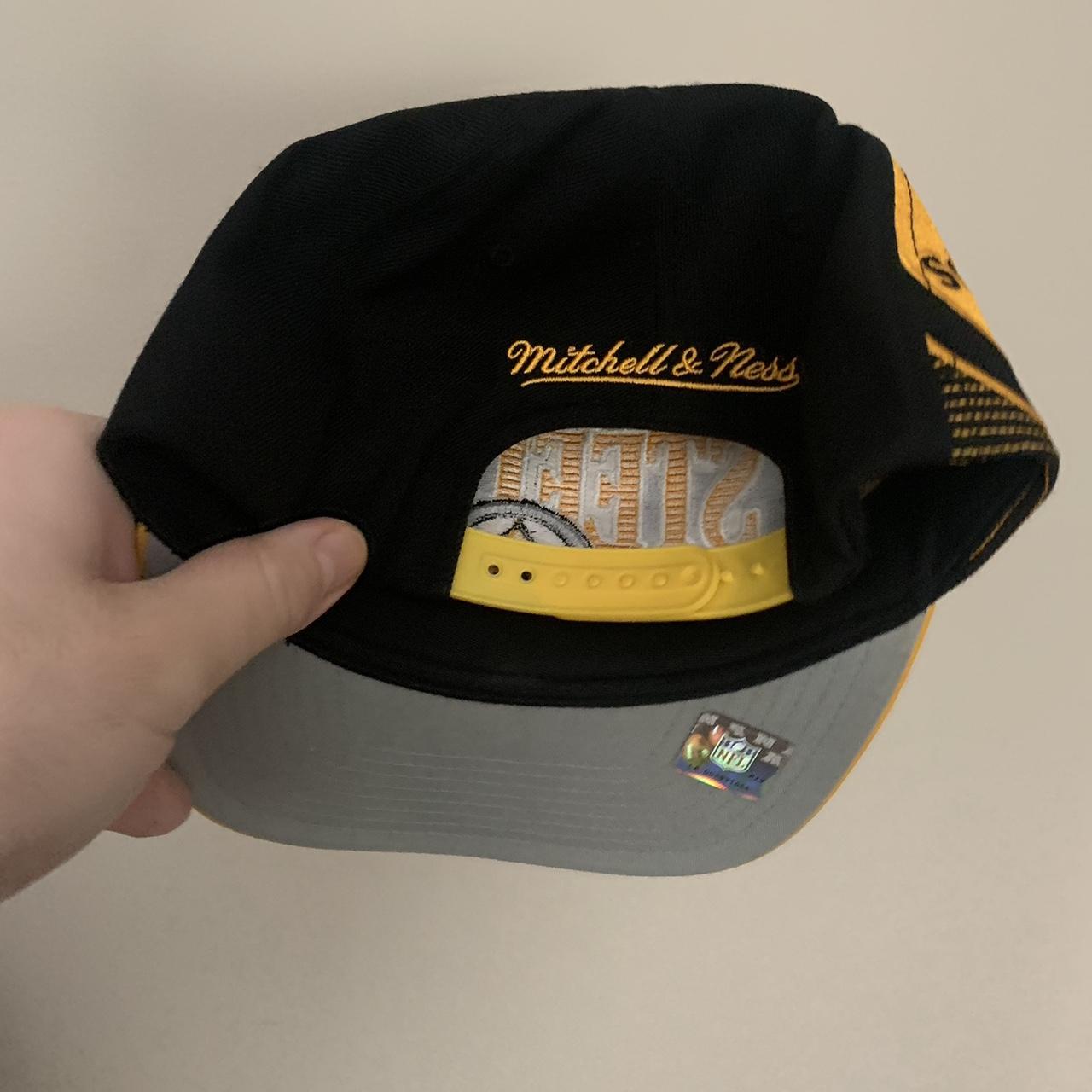 Mitchell & Ness Pittsburgh Steelers Snapback Hat - Depop