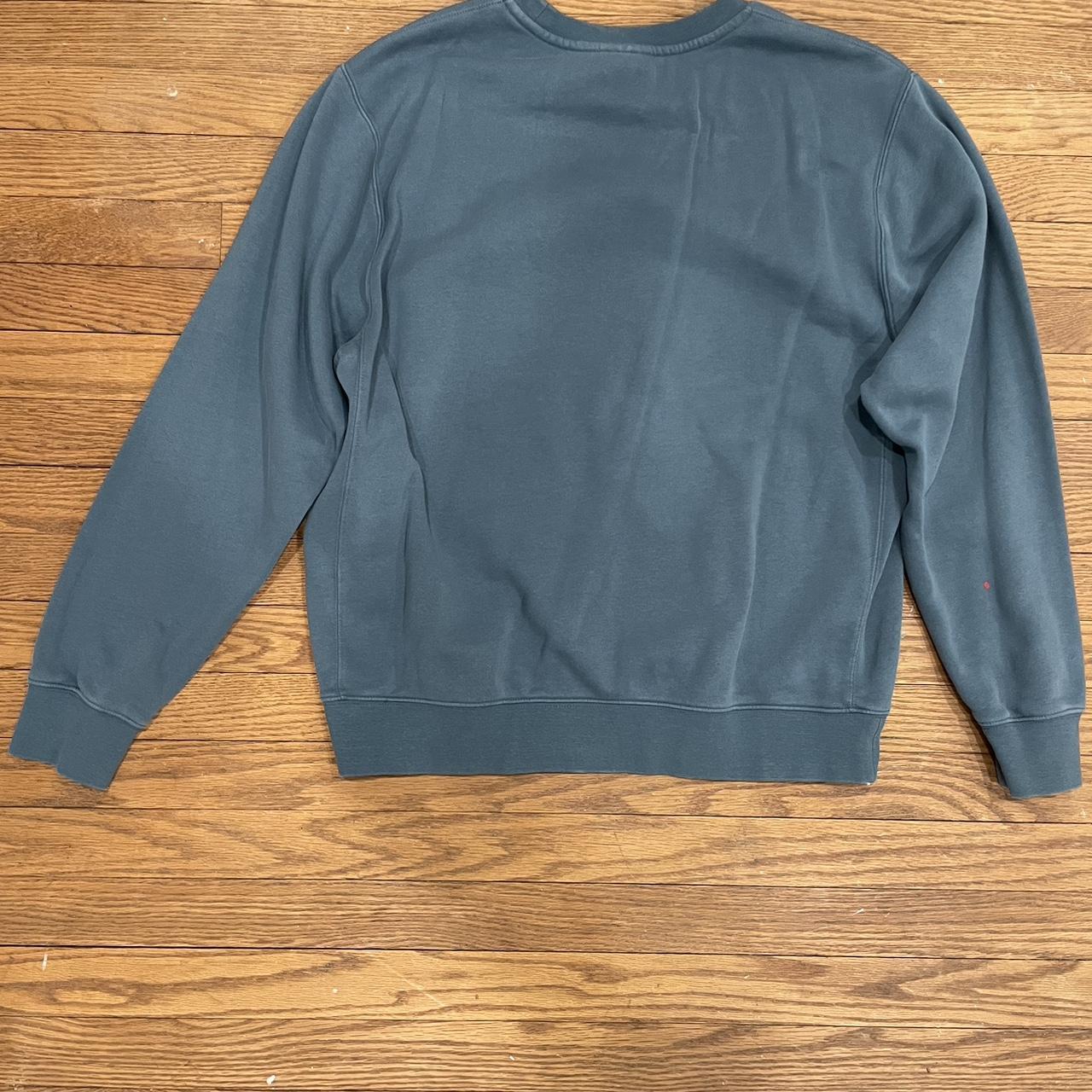 Nike crewneck - blueish - green color - super warm... - Depop