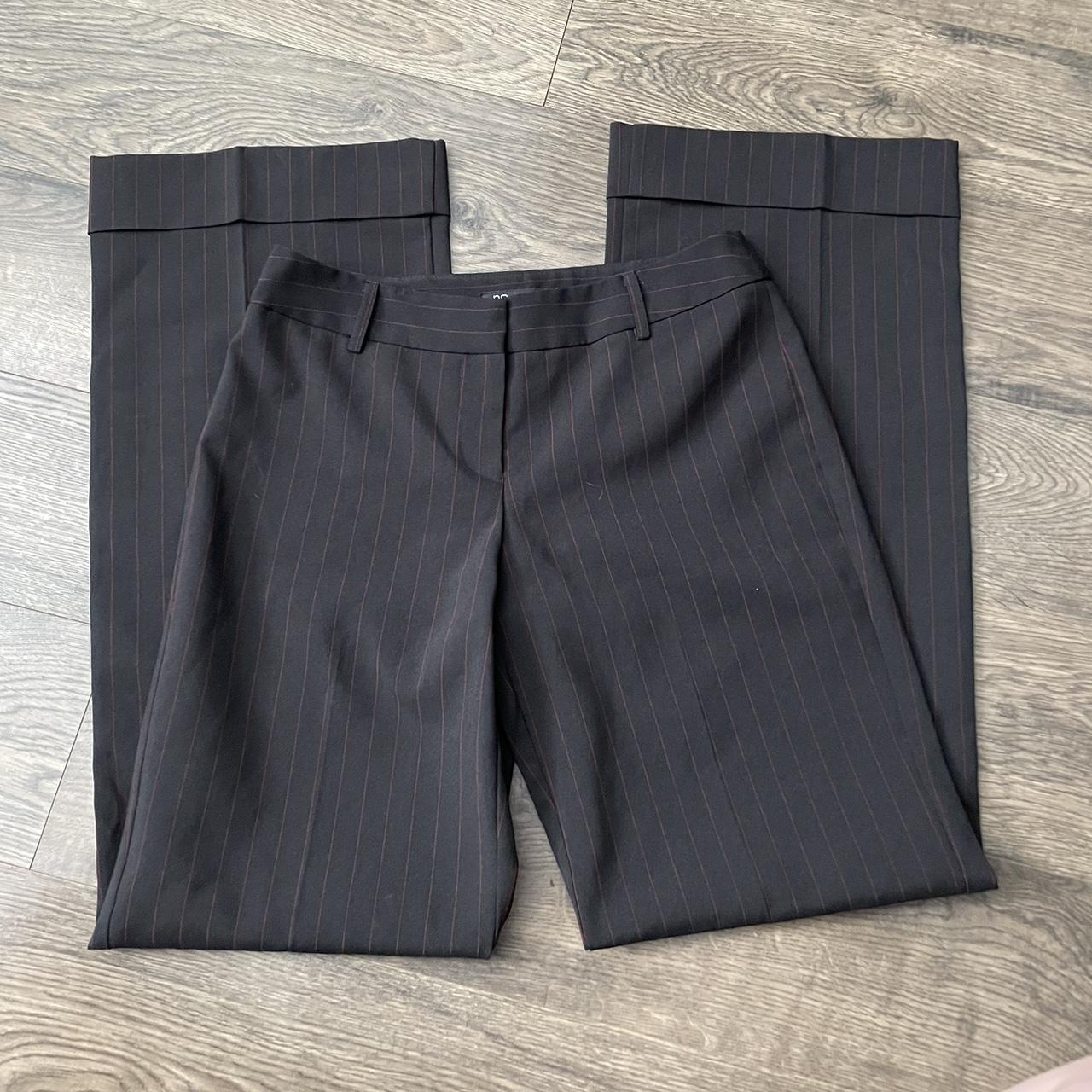 Vintage Gray Blue Pinstripe Majestic Philadelphia - Depop