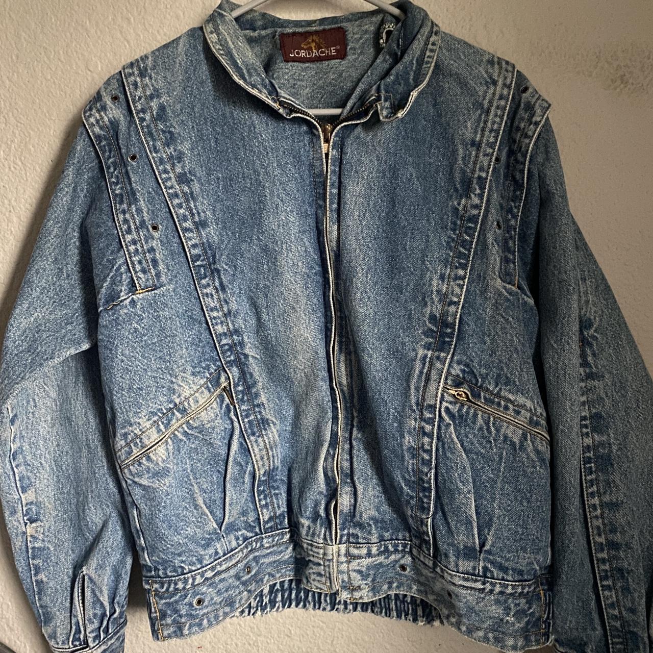 VINTAGE JORDACHE REAL DENIM JACKET Vintage jordache... - Depop