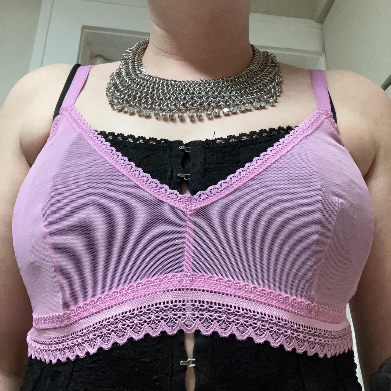 Auden Bralette Double lined mesh - Depop