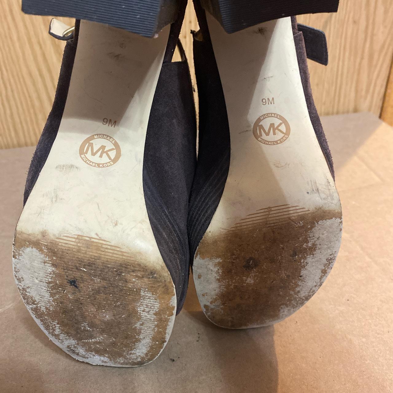 michael kors chunky heels