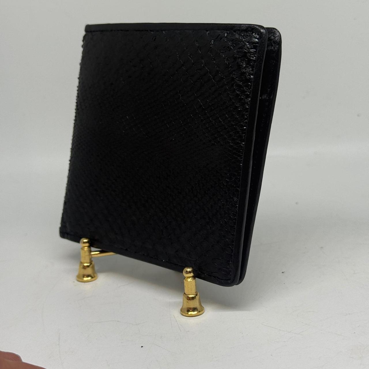 Preloved Men's Wallets - Black – Black Python Sna… - image 2