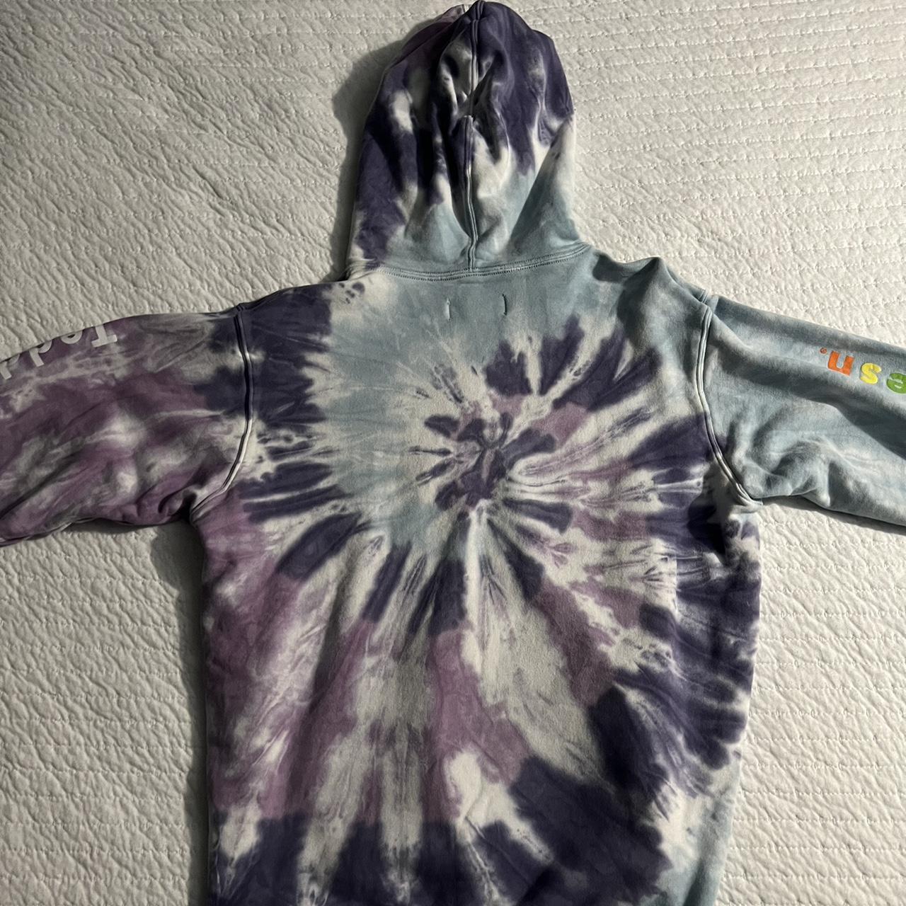 Teddy fresh tie online dye hoodie