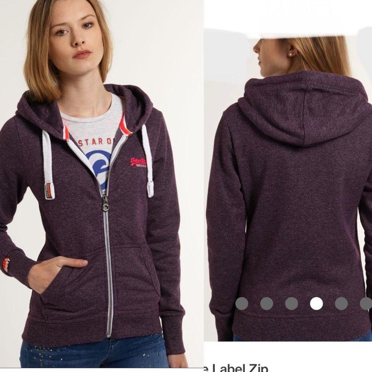 Superdry Women's Purple Hoodie