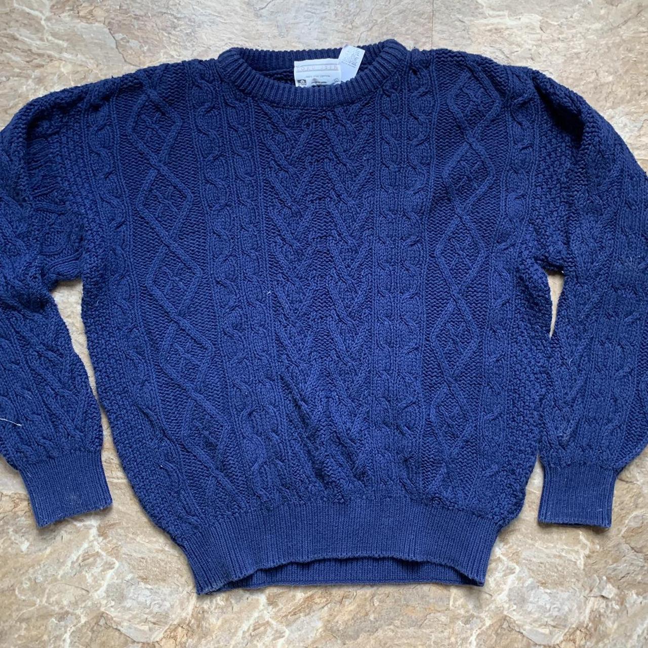 - Vintage Made In USA Knitted Sweater - Nice Color... - Depop