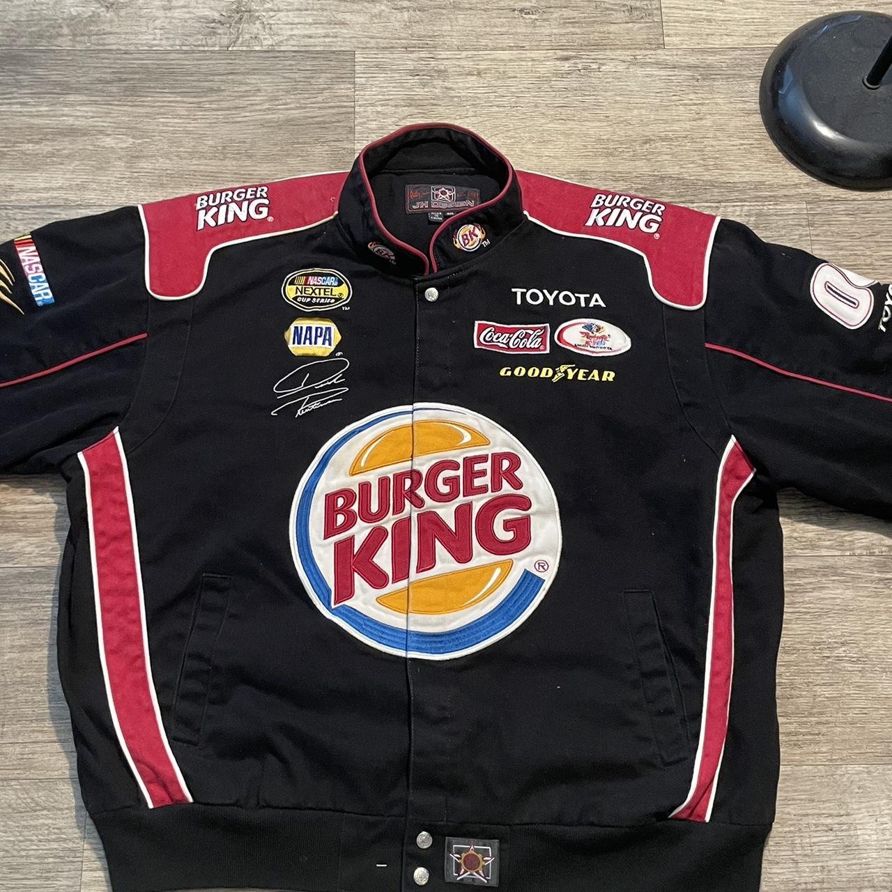 Rare VTG JH Design Burger King Racing NASCAR Depop