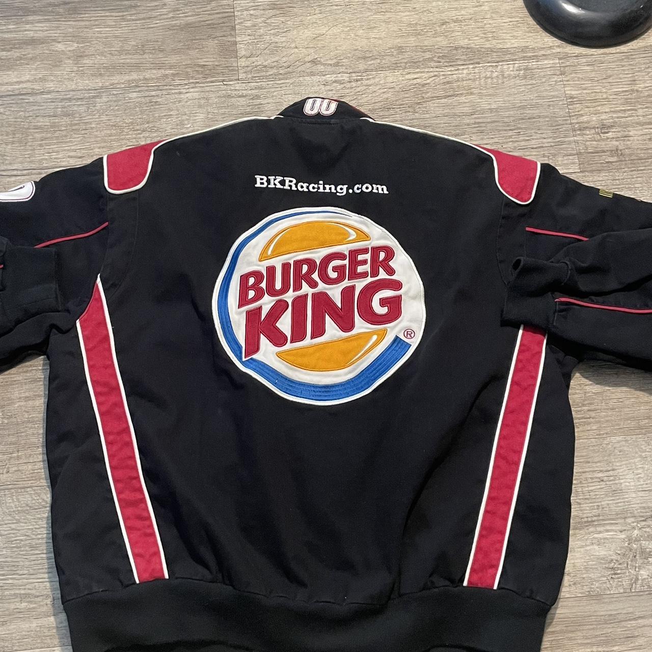 Rare VTG JH Design Burger King Racing NASCAR Depop