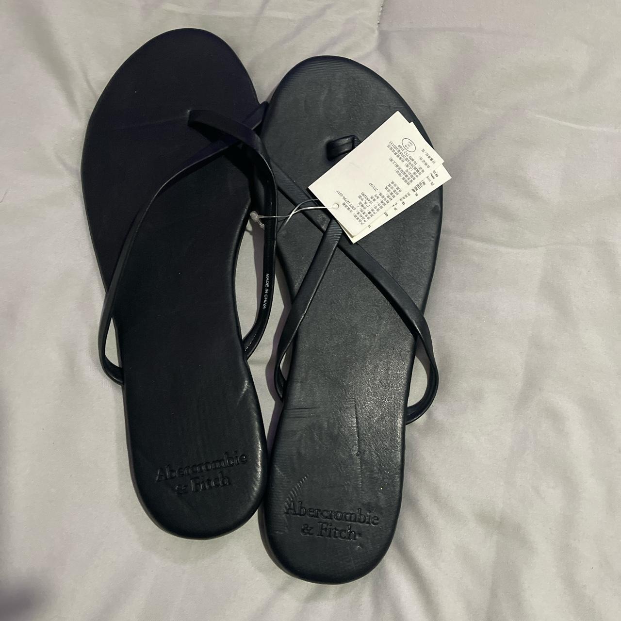 abercrombie and new with tags single toe flip... Depop