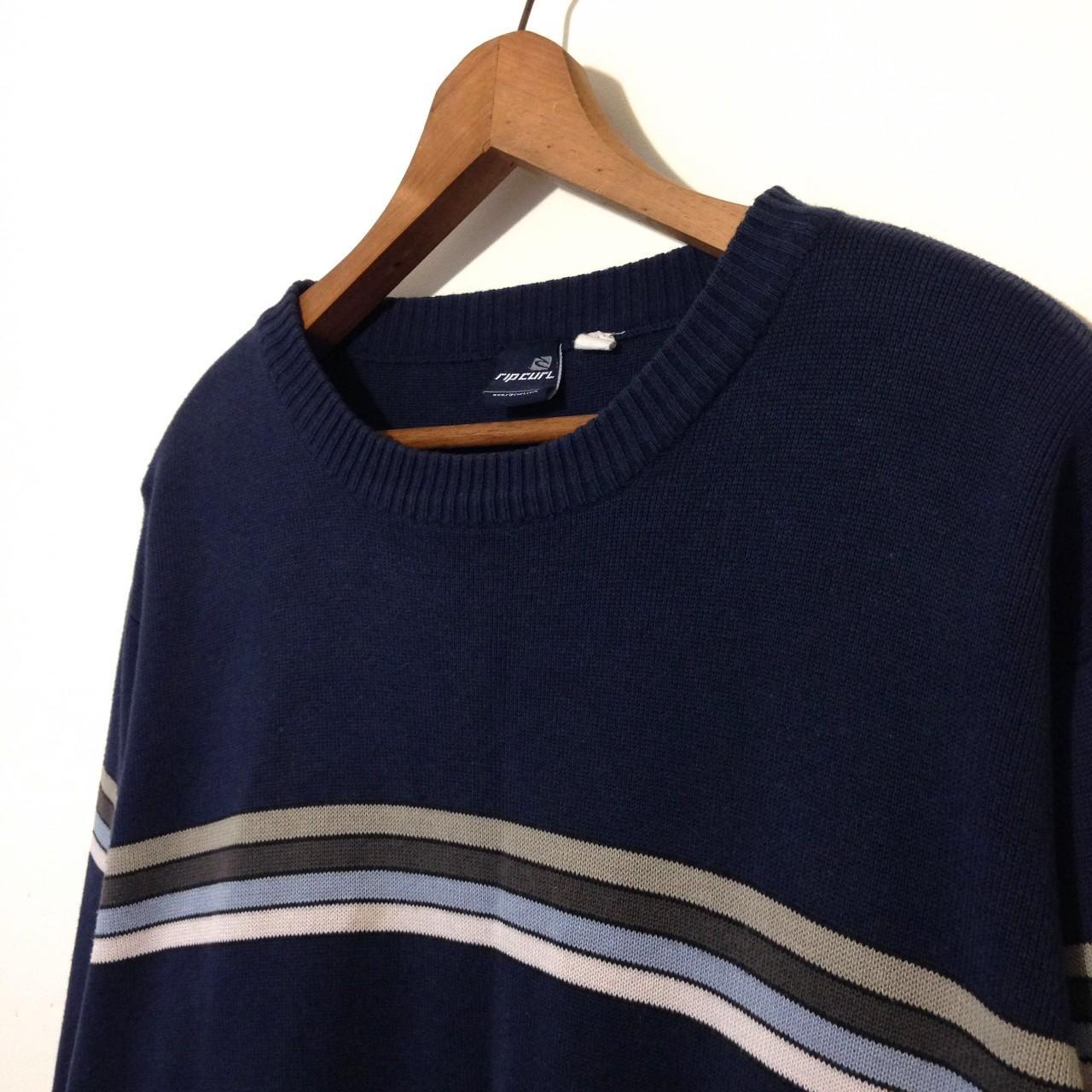 Vintage Rip Curl Jumper Knitted crewneck surf... - Depop