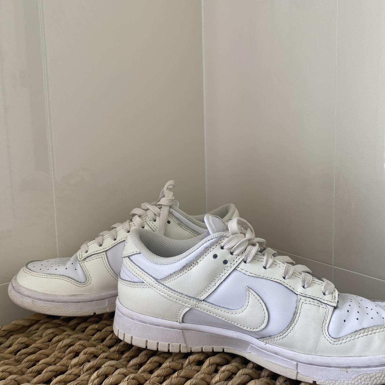 sail pearl white nike dunks