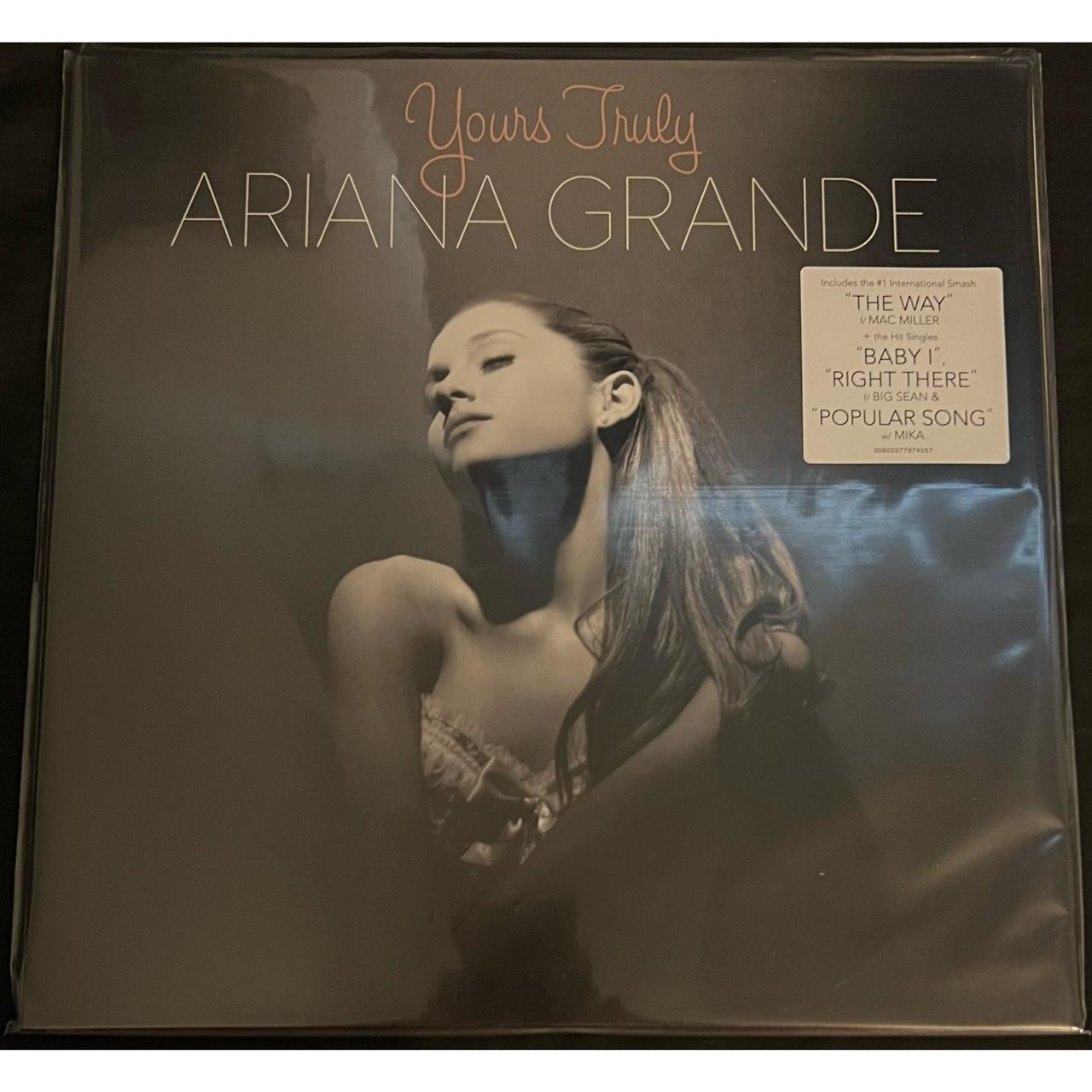 Sealed Ariana Grande Positions glow in the dark vinyl. - Depop