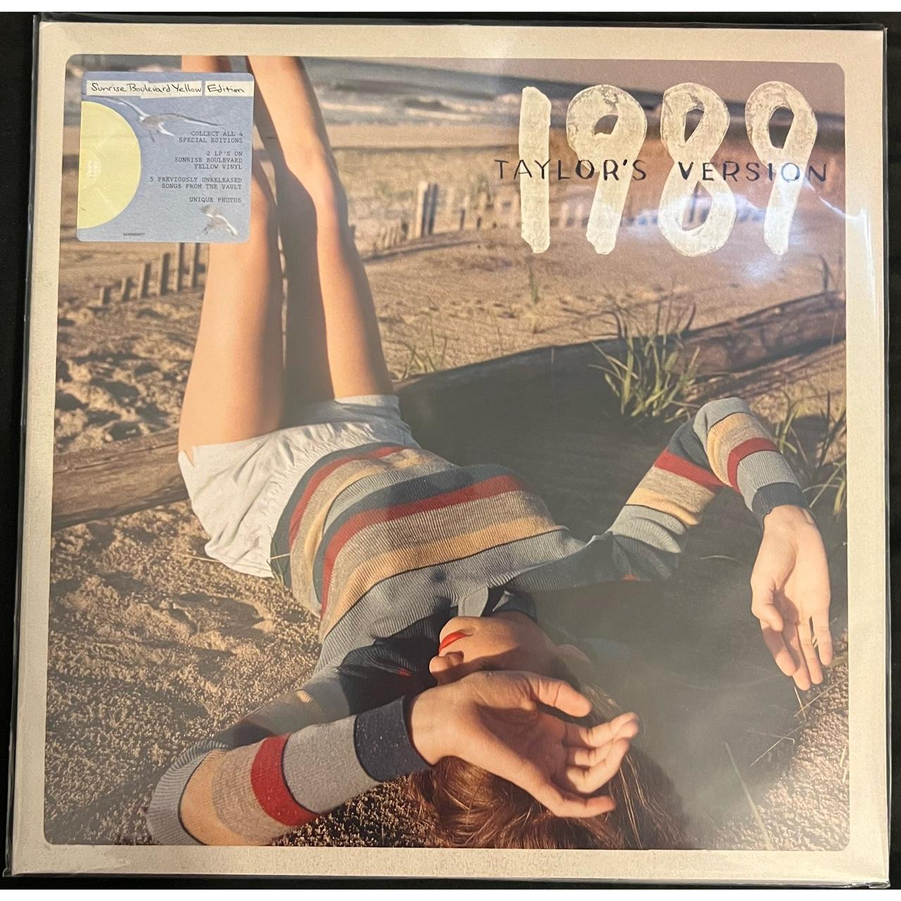 Taylor Swift - 1989 (Taylor's Version) 2LP LTD ED Sunrise Boulevard Yellow  Vinyl