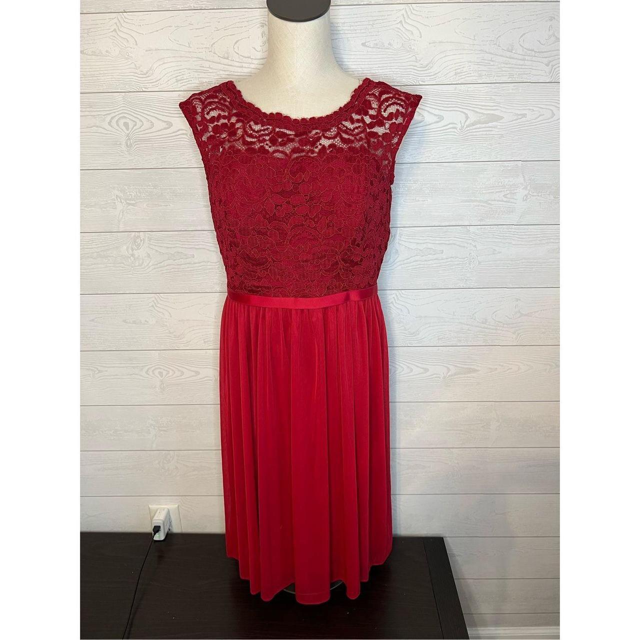 Apple red clearance david's bridal