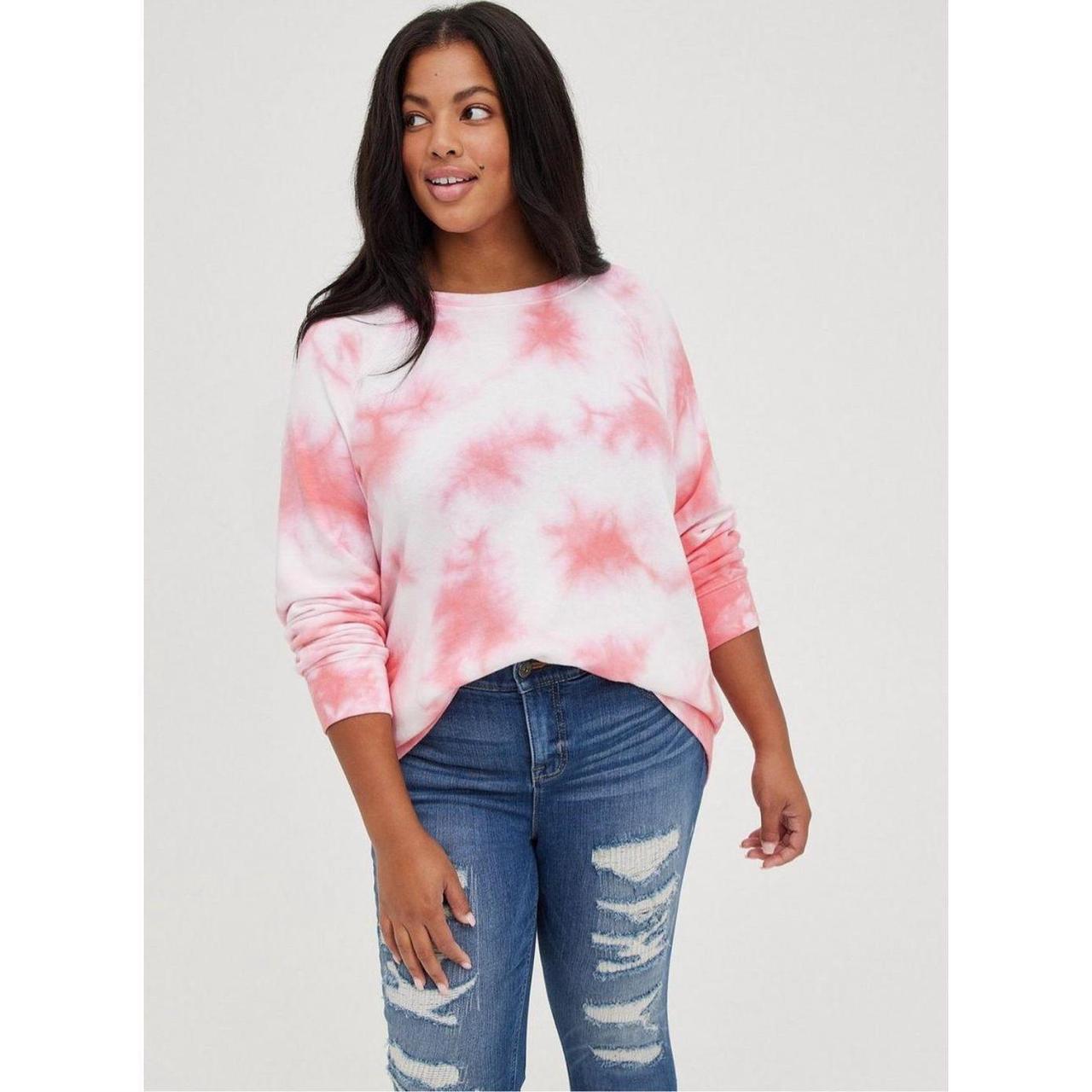 Torrid tie dye discount sweatshirt