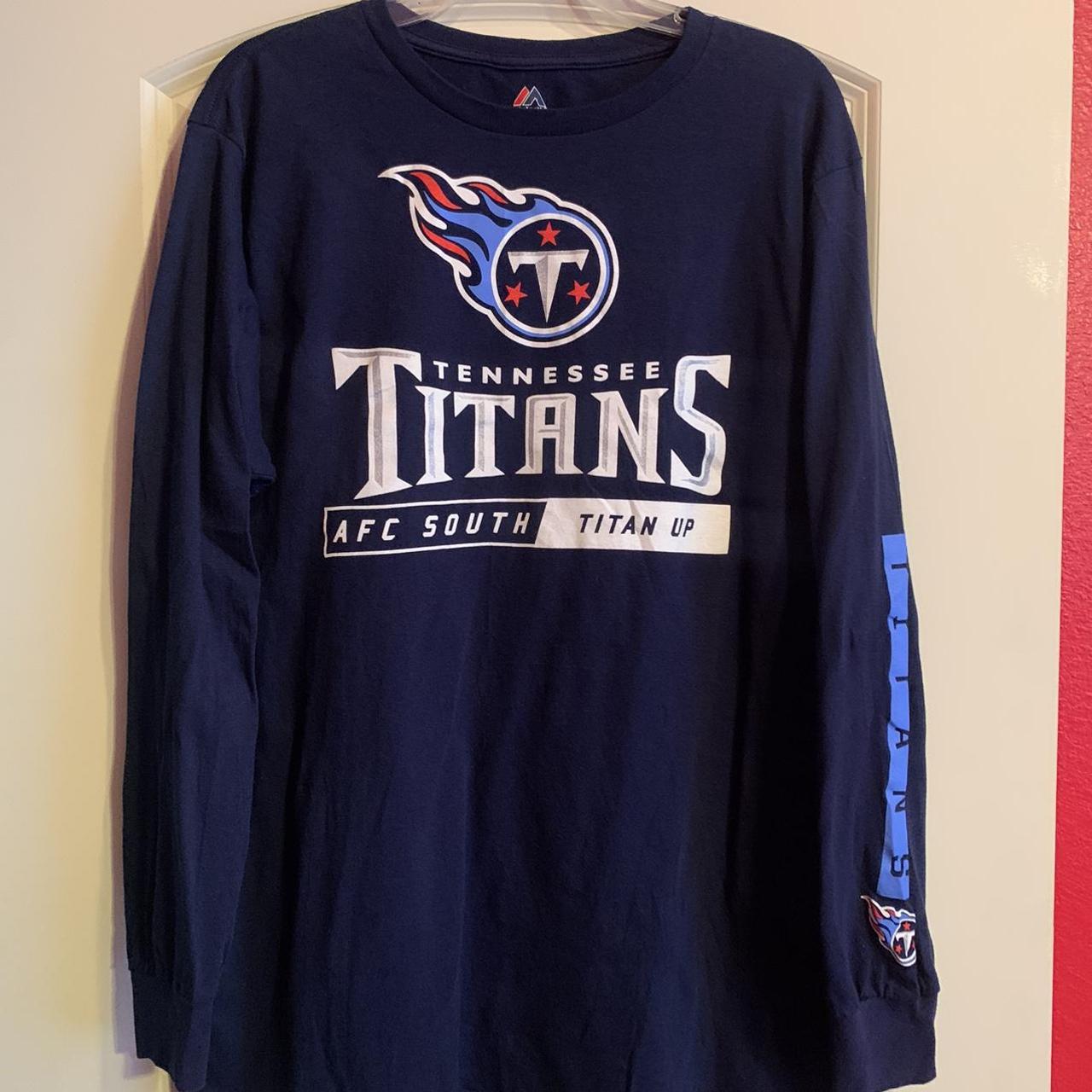 Unisex Tennessee titans Titan up tshirt promoting - Depop