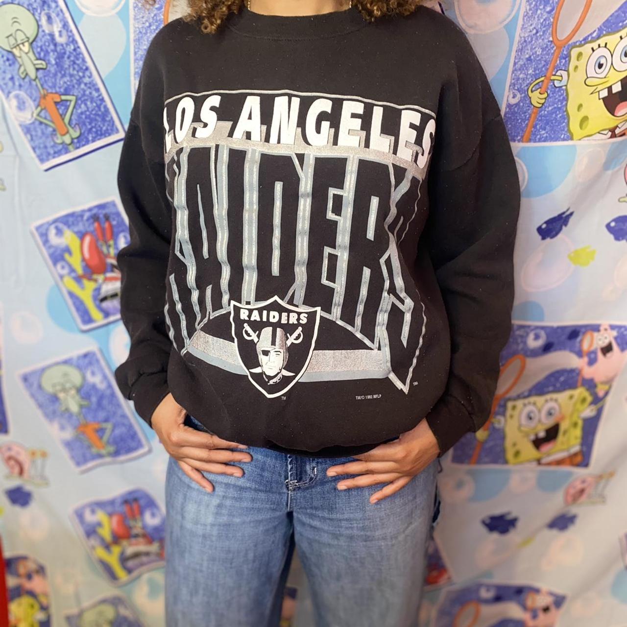 Vintage Los Angeles Raiders Sweatshirt 90s / 1992 A - Depop