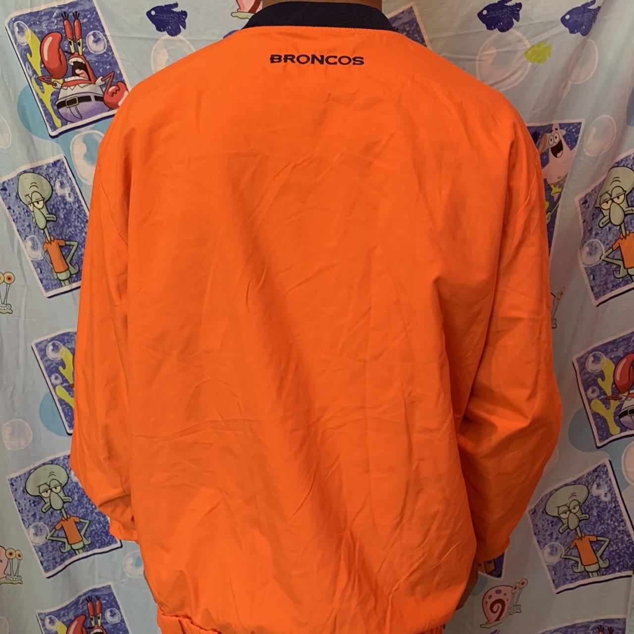 Vintage Denver Broncos Windbreaker 90s NFL Pro - Depop