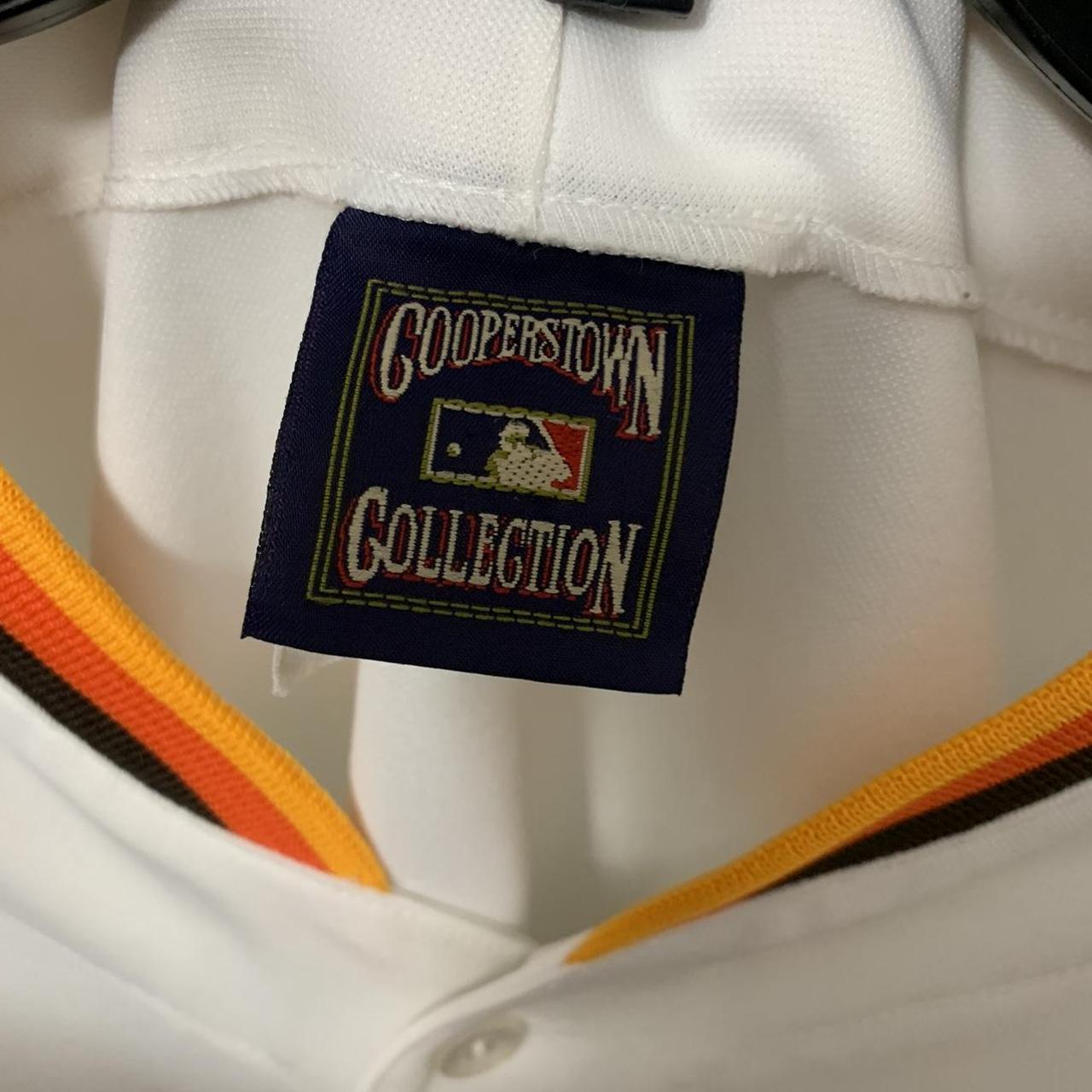 Vintage Padres Majestic Cooperstown Jersey Size - Depop