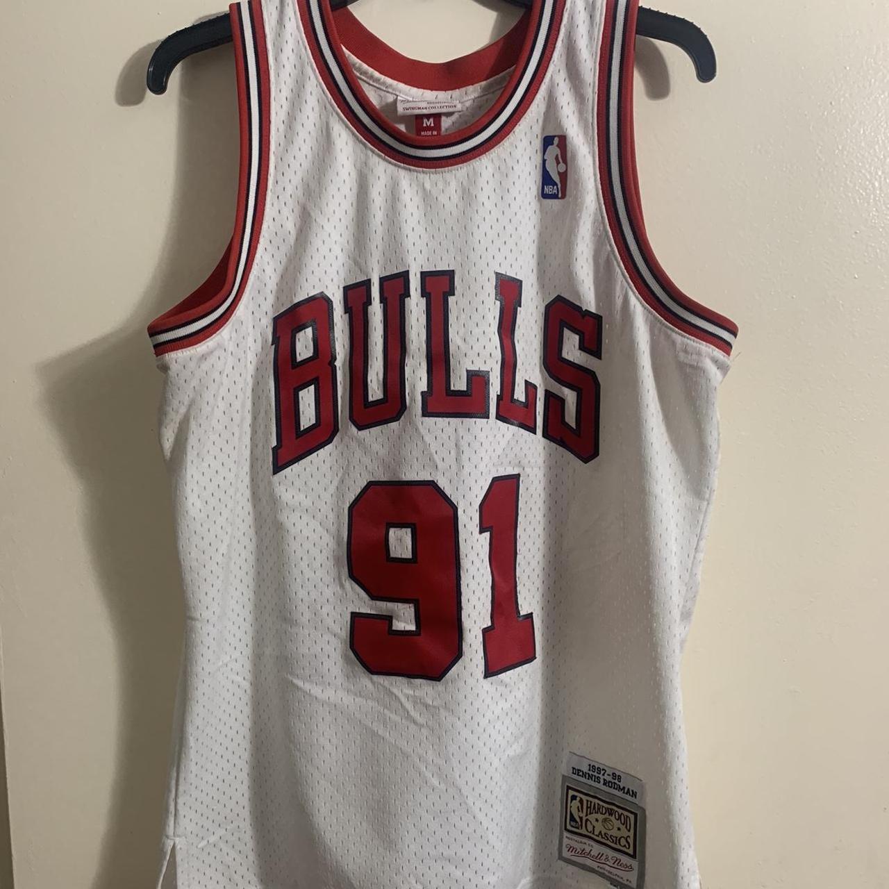 Chicago Bulls 1997-98 Hardwood Classics Throwback Swingman NBA