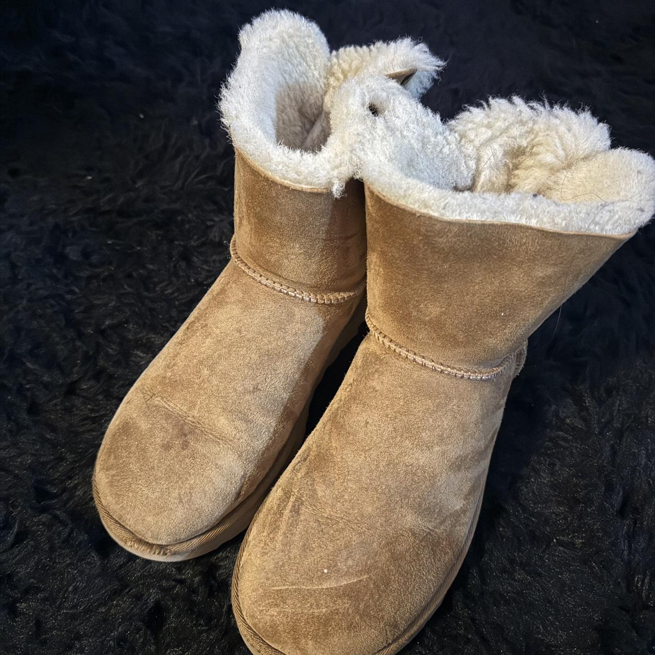 Faux fur ugg boots best sale