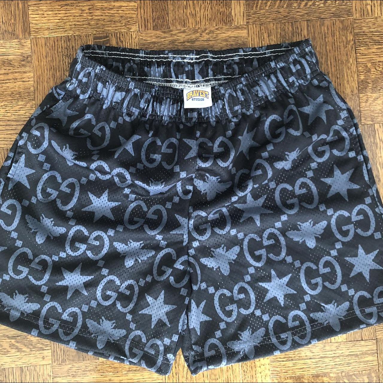 BLUE BRAVEST STUDIOS LV SHORTS SIZE LARGE BRAND