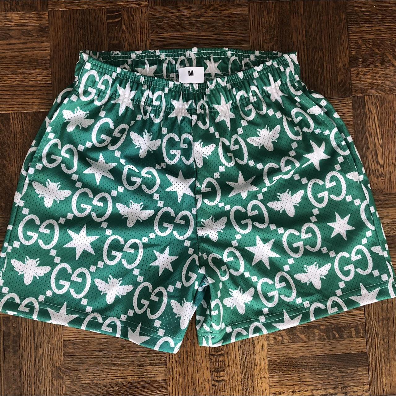 I have this LV bravest studios shorts coming in on - Depop