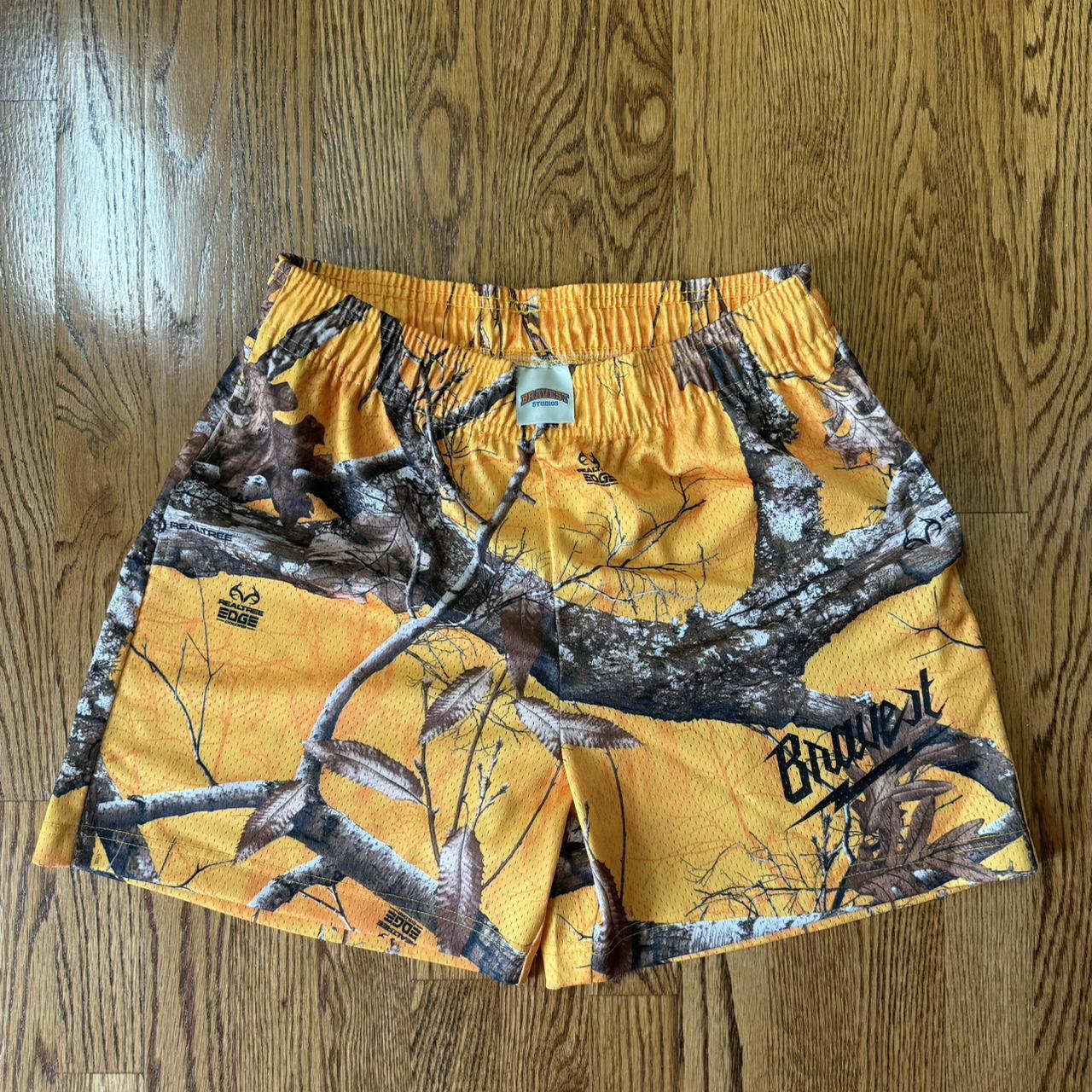 NEW Bravest Studios Camel Roughrider Shorts Brown Men's Size purchases Medium Mesh 30/32