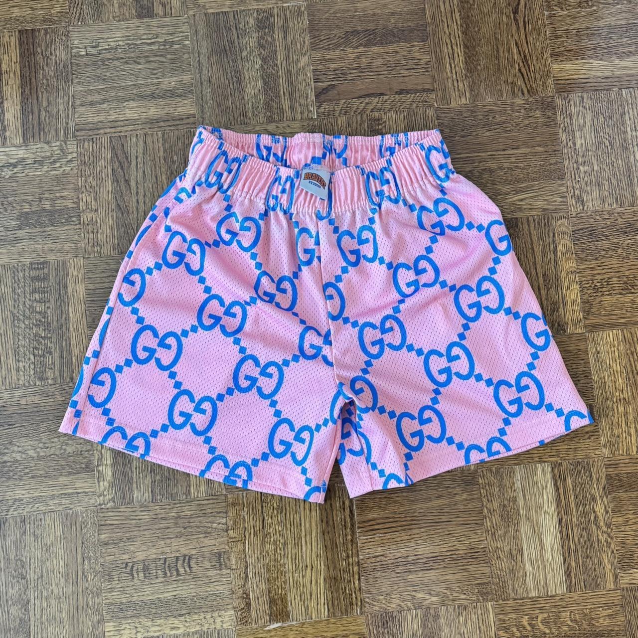 Bravest Studios Green Skull mesh shorts. Size large. | Depop