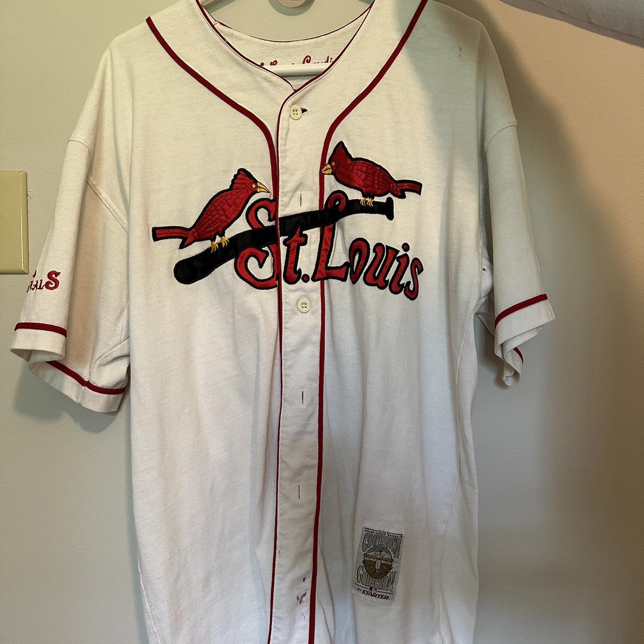 Vintage Cardinals jersey Light staining - Depop