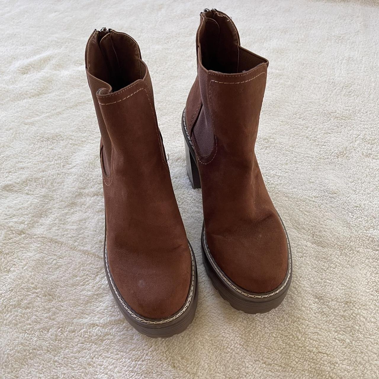 madden girl stomp platform wedge boots