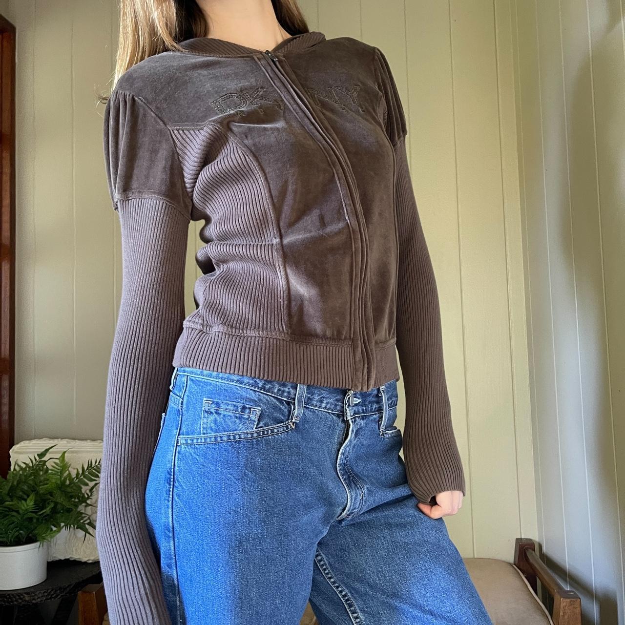 Early 2000s DKNY track jacket y2k DKNY active... Depop