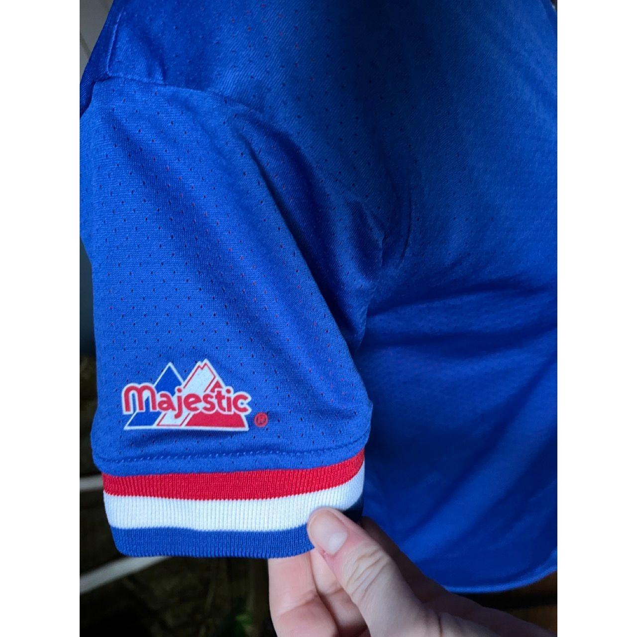 Vintage Majestic Chicago Cubs Baseball Jersey Size - Depop