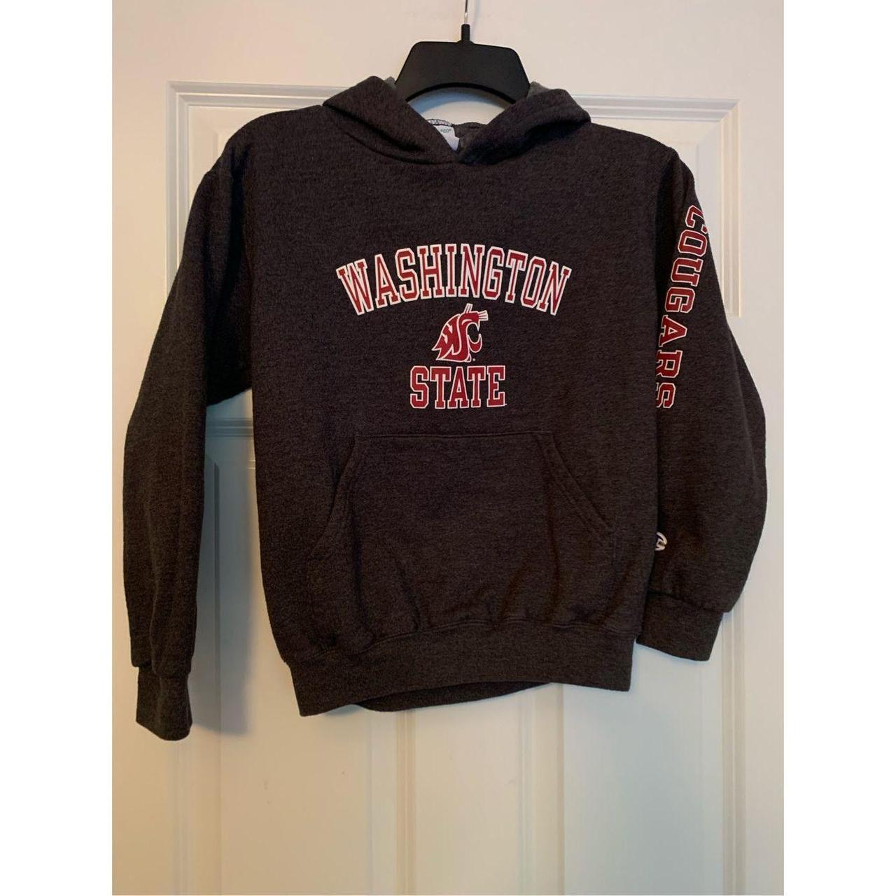 Washington State Cougar Boys Hoodie size... - Depop