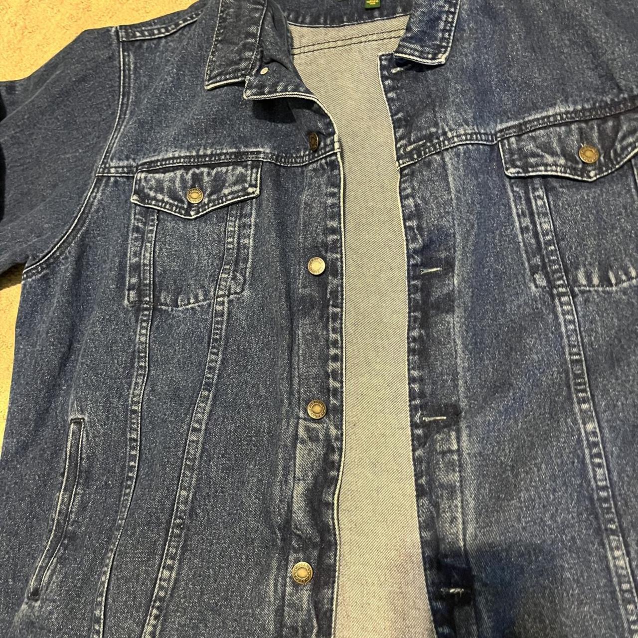 Vintage 1990’s Cabela Denim Jacket Condition Is... - Depop