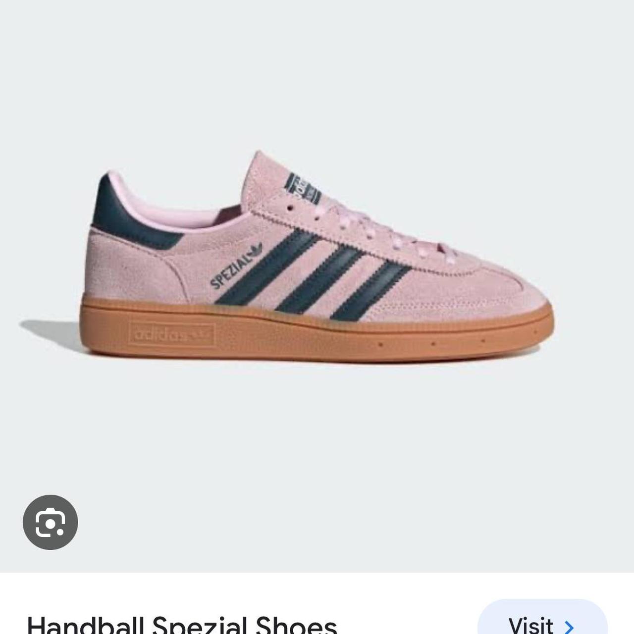 Pink and blue adidas spezials Brand new Size 10 Depop