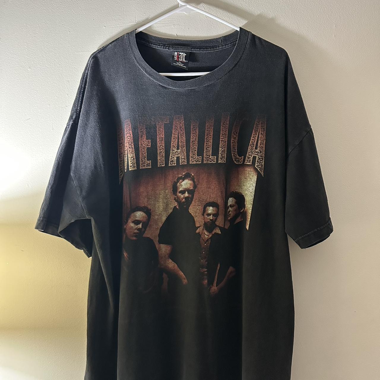 1998 Metallica Tour Vintage Two Sided... - Depop