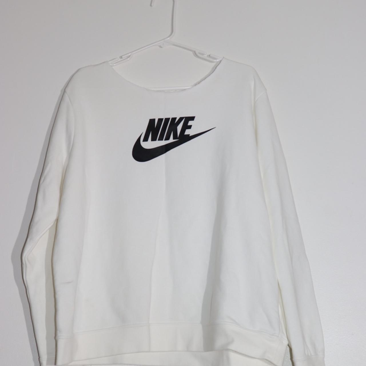 nike cold shoulder top